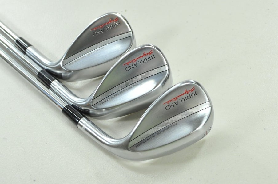 Kirkland Signature Milled Gap 52*, Sand 56, Lob 60* Wedge Set RH Steel # 204465