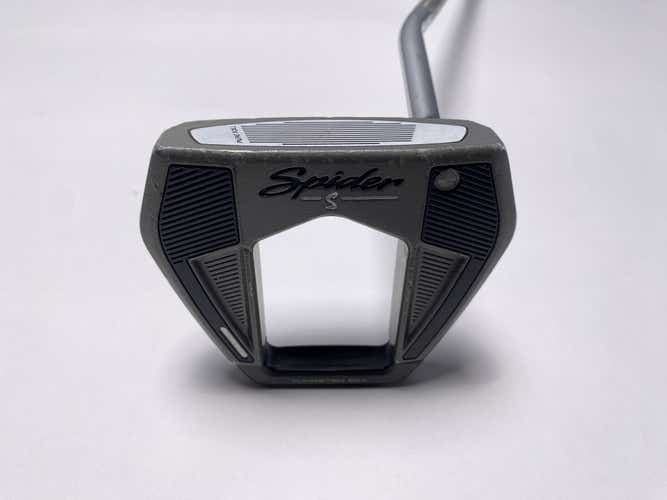 TaylorMade Spider S Platinum Single Bend Putter 35" Mens RH