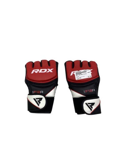 Used MMA Gloves Black And Red S/M 11347-S000257626