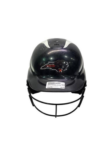 Used RIP-IT 2 TONE BLK/WHT HELMET W/ MASK Batting Helmet w/Mask Black And White M/L 11347-S000257616