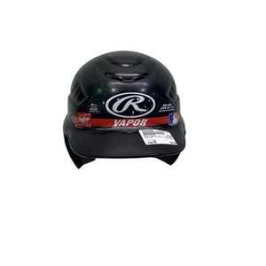 Used Rawlings 6 1/2 - 7 1/2 BB HELMET Batting Helmet No Mask Black MD 11347-S000257568