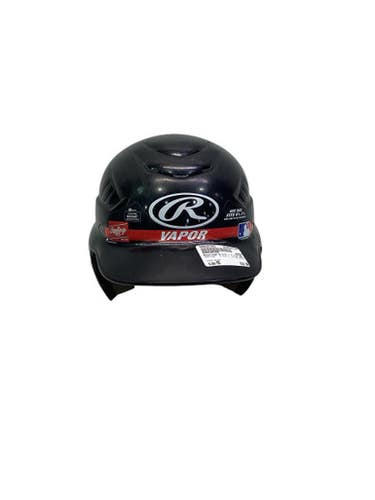 Used Rawlings 6 1/2 - 7 1/2 BB HELMET Batting Helmet No Mask Black MD 11347-S000257568
