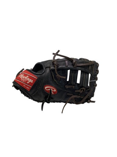 Used Rawlings HIGHLIGHT SURE CATCH BB/SB First Base RH Throw Black 11 1/2" 11347-S000257528
