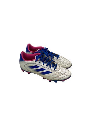Used Adidas GOLLETO Soccer Cleats White Senior 7 11347-S000257516