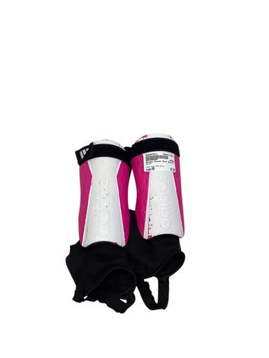 Used Adidas Soccer Shin Guards Junior Pink And White MD 11347-S000257517