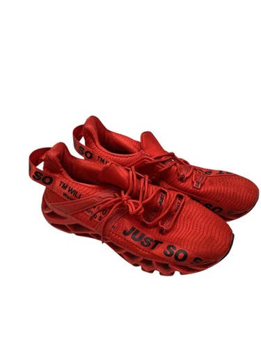 Used JUST SO SO MENS RUNNING SHOES Running/X-Train Shoes M Red Senior 9.5 11347-S000257508