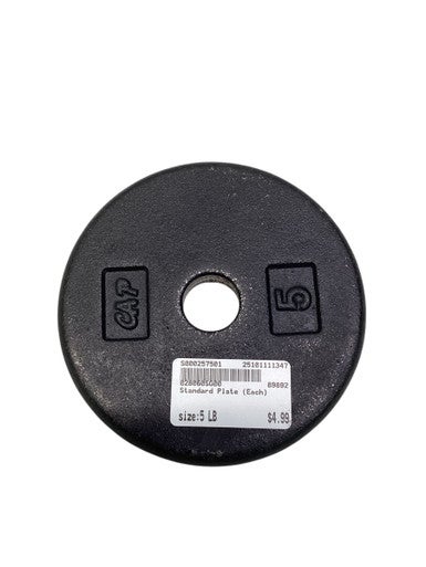 Used Standard Plate (Each) 5 lb 11347-S000257501