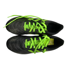 Used Adidas Soccer Cleats Black And Green Junior 04 11613-S000169874