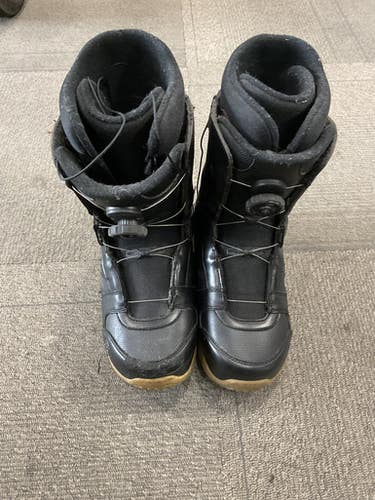 Used K2 RAIDER Mens Snowboard Boots Black Senior 9.5 11614-S000223596