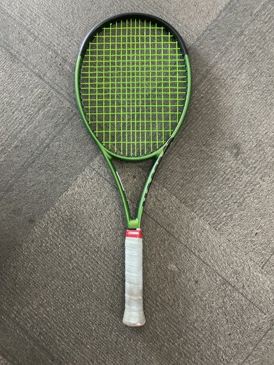 Used Wilson TEAM BLADE V8 16X18 280G Adult Tennis Racquet Green 4 3/8" 11614-S000223591