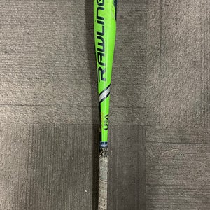 Used Rawlings THREAT COMPOSITE BB/SB USA 2 5/8 Bat Neon Green 27" 11614-S000223582