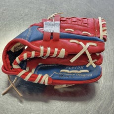 Used Rawlings 9 INCH BB/SB Glove RH Throw Red 9" 11497-S000153046