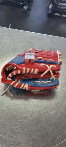 Used Rawlings 9 INCH BB/SB Glove RH Throw Red 9" 11497-S000153046