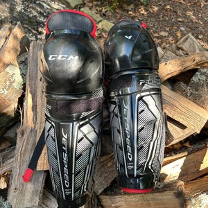 Junior CCM JetSpeed FT350 13" Shin Pads (Used)
