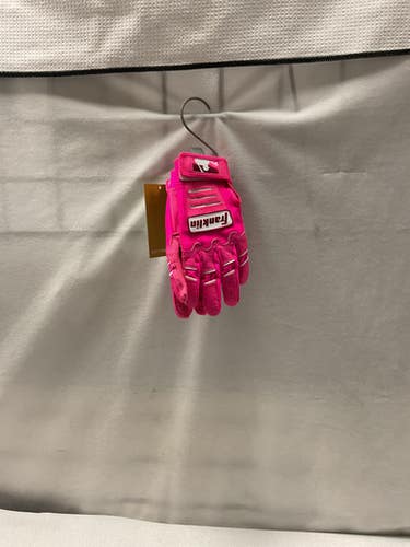 Used Franklin BB/SB Batting Gloves Pink MD 11490-S000266482