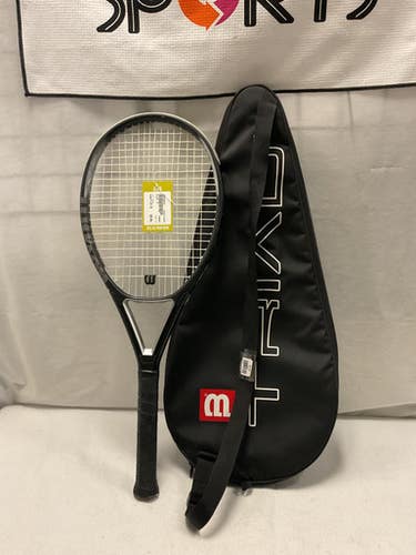 Used Wilson T3 Adult Tennis Racquet Black 4 3/8" 11490-S000266454