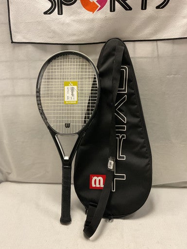 Used Wilson T3 Adult Tennis Racquet Black 4 3/8" 11490-S000266454