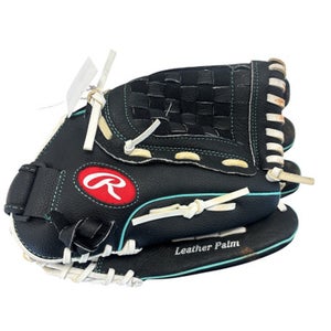 Used Rawlings FASTPITCH SOFTBALL BB/SB Glove RH Throw Navy Blue 11 1/2" 11850-S000021821