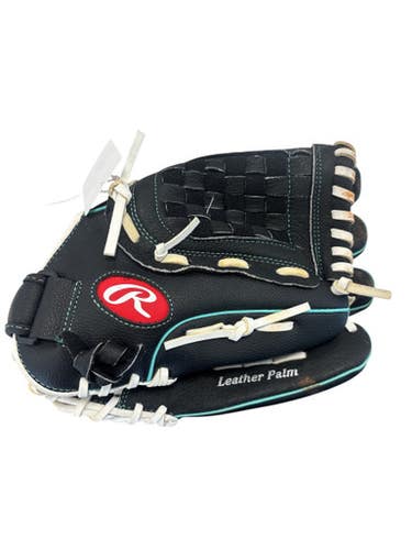 Used Rawlings FASTPITCH SOFTBALL BB/SB Glove RH Throw Navy Blue 11 1/2" 11850-S000021821