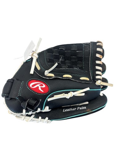 Used Rawlings FASTPITCH SOFTBALL BB/SB Glove RH Throw Navy Blue 11 1/2" 11850-S000021821