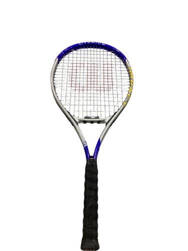 Used Wilson IMPACT Adult Tennis Racquet Royal Blue 4 3/8" 11884-S000054316