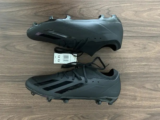 Adidas X Crazyfast.3 FG Soccer Cleats Black Firm Ground GY7429 Men's Size 12 NEW