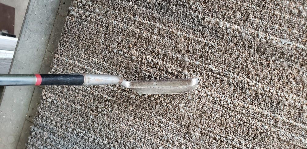 34.75 IN TOMMY ARMOUR MACGREGOR SILVER SCOT  BLADE PUTTER - VERY RARE  R&D 1025