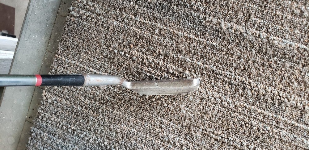 34.75 IN TOMMY ARMOUR MACGREGOR SILVER SCOT BLADE PUTTER - VERY RARE R&D 1025