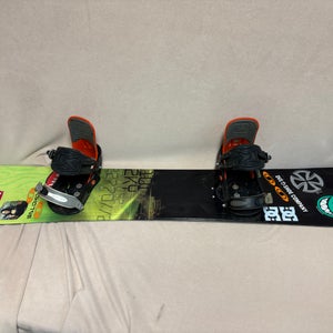 Unisex K2 Snowboard 145cm All Mountain With Bindings (Used)