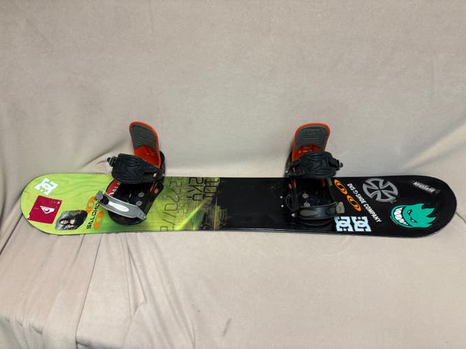 Unisex K2 Snowboard 145cm All Mountain With Bindings (Used)