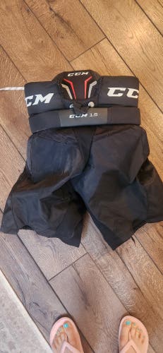 Junior Large 2023 CCM E1.5 Hockey Goalie Pants Pro Stock (Used)