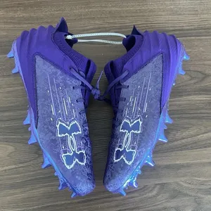 Under Armour Blur Smoke 2.0 MC Suede Mens Size 14 Football Cleats 3027978-500