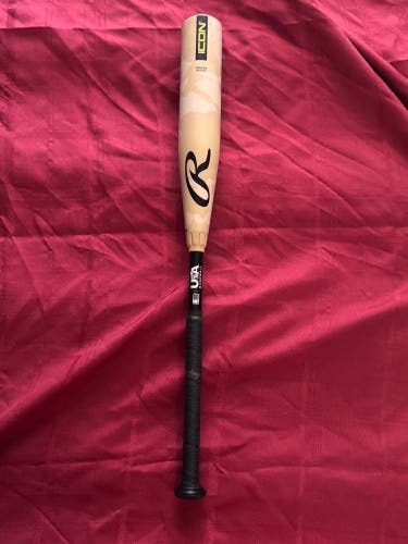 2025 Rawlings Icon Composite USABat Certified Bat (-10) 19 oz 29" (Used) firm on price