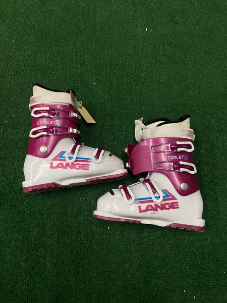 Mondo 24 & 24.5 Lange Starlett 60 JR Ski Boots (Used)