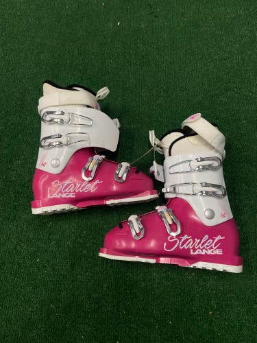 Mondo 24 & 24.5 Lange Starlett 60 JR Ski Boots (Used)