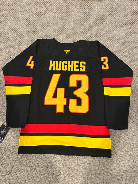 Quinn Hughes Vancouver Canucks alternate jersey size 50/Medium (New)