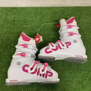 Mondo 23 & 23.5 Rossignol Comp J4 JR Ski Boots (Used)