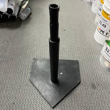Used HEAVY DUTY BB/SB Batting Tee Black 11855-S000192969