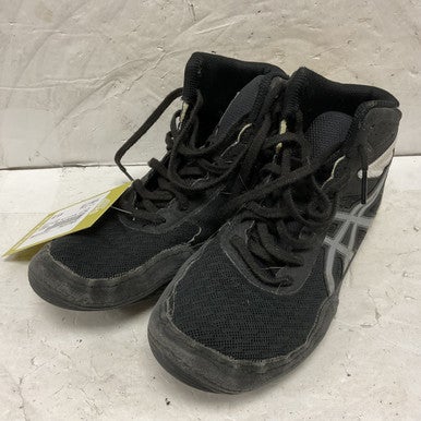 Used Asics F130920 Wrestling Shoes Black Junior 05 11855-S000192962