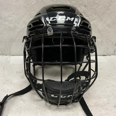 Used CCM TACKS 310 Helmet Cage Combo Black SM 11855-S000192945