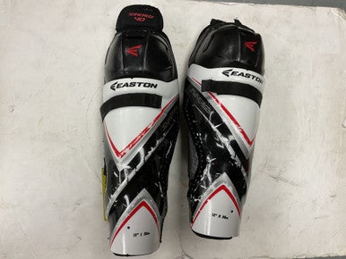 Used Easton SYNERGY 40 Junior Shin Guards White 12" 11855-S000192951