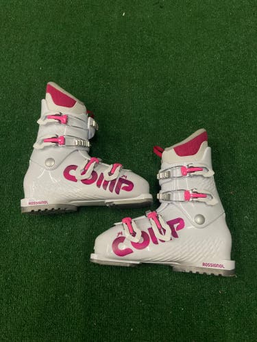 Mondo 25 & 25.5 Rossignol Comp J4 JR Ski Boots (Used)
