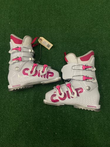 Mondo 23 & 23.5 Rossignol Comp J4 JR Ski Boots (Used)