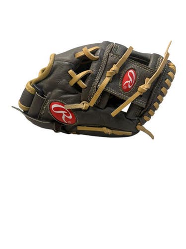 Used Rawlings H105IBR BB/SB Glove RH Throw Chocolate And Almond 10 1/2" 11835-S000199562