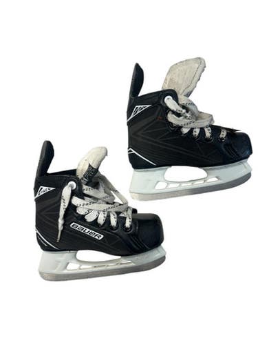 Used Bauer SUPREME S140 Youth Hockey Skate Black And Grey Youth 11.0 11835-S000199585
