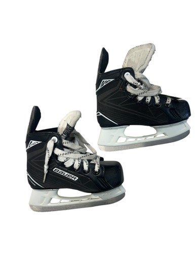 Used Bauer SUPREME S140 Youth Hockey Skate Black And Grey Youth 11.0 11835-S000199585