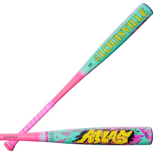 New 2026 Louisville Slugger Atlas Wildstyle Alloy BBCOR Certified Bat (-3) 32/29