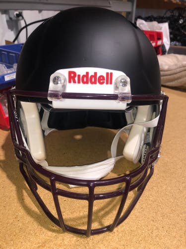USED RIDDELL SPEED ADULT HELMET - LARGE - FLAT BLACK