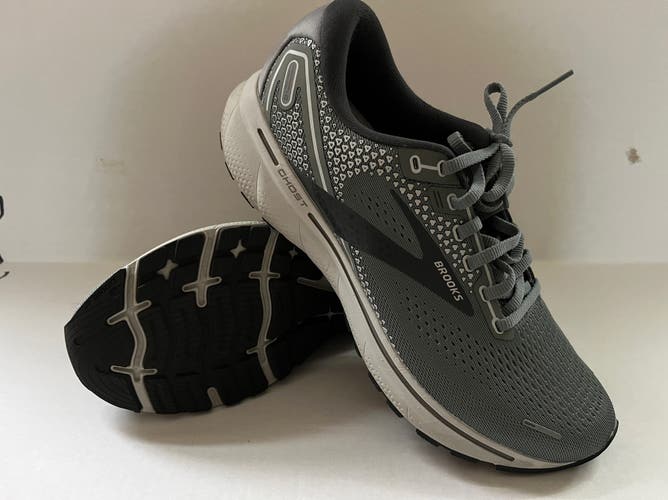 Gray Men's Size M 9.0 (W 10.0) Adult Brooks Shoes (Used)