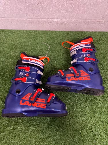 Mondo 22 & 22.5 Lange RSJ 60 JR Ski Boots (Used)